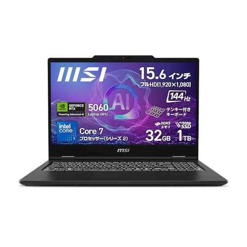 Amazon.co.jp: MSI ビジネス ゲーミング ノートPC VenturePro 15